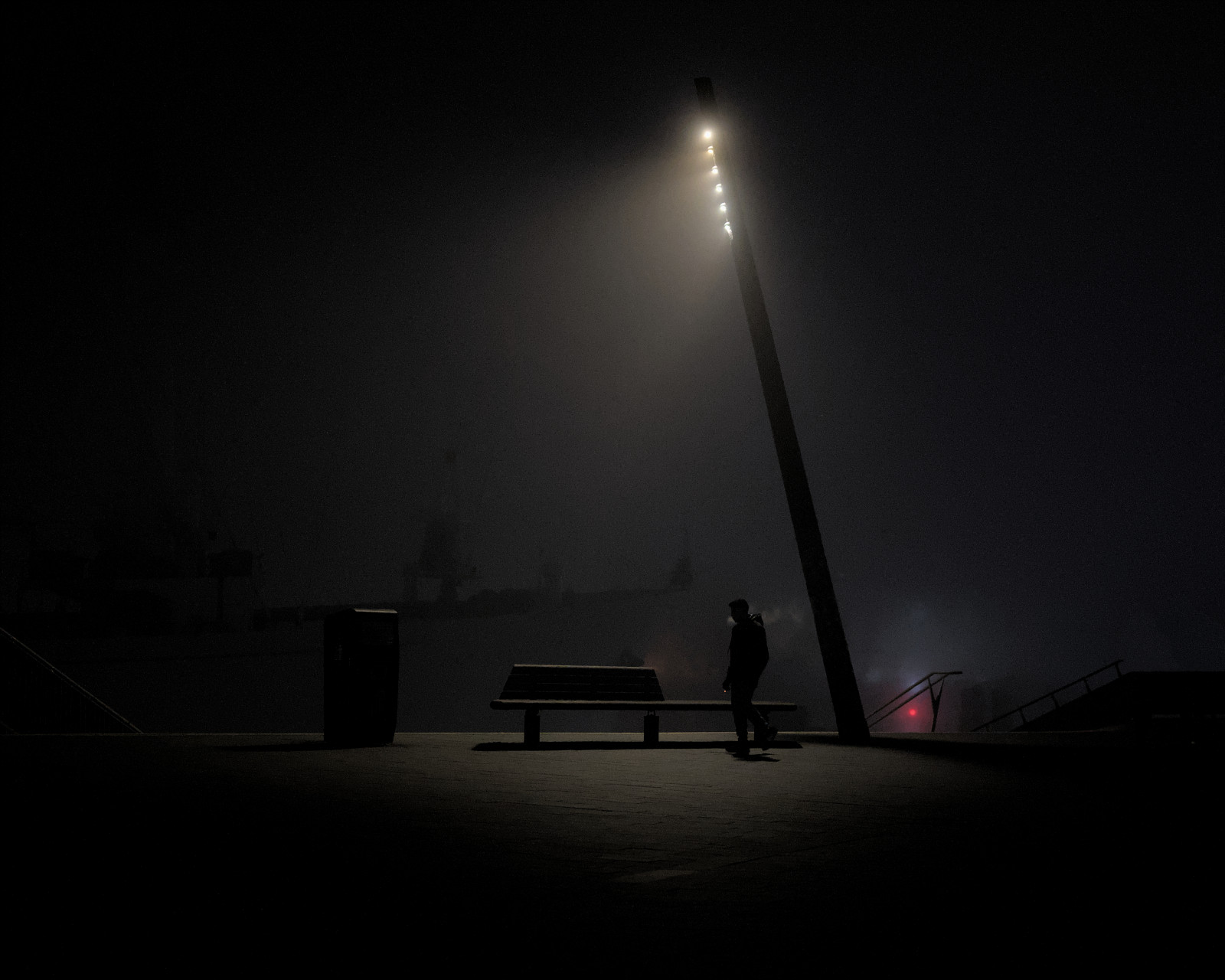 All upon a foggy night